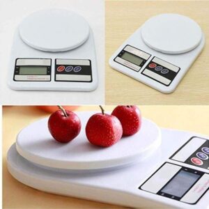 Weight Machine SKYLINE Digital Kitchen Weighing Scale & Food Weight Machine for Diet, Nutrition, Health, Fitness, Baking & Cooking