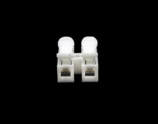 Electronic spices PACK OF 20 Cable Connector Clamp Spring Connector Terminal Block FOR Wire LED Strip Light Wire Connecting - Image 3